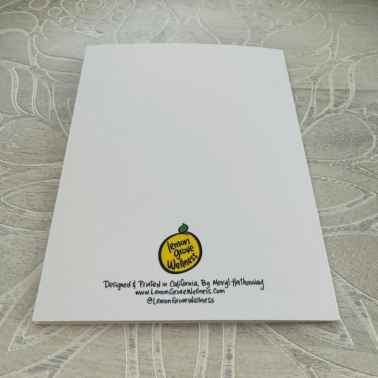A Classic Thank You greeting card
