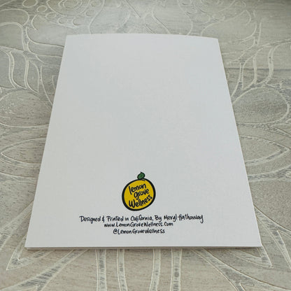 A Classic Thank You greeting card